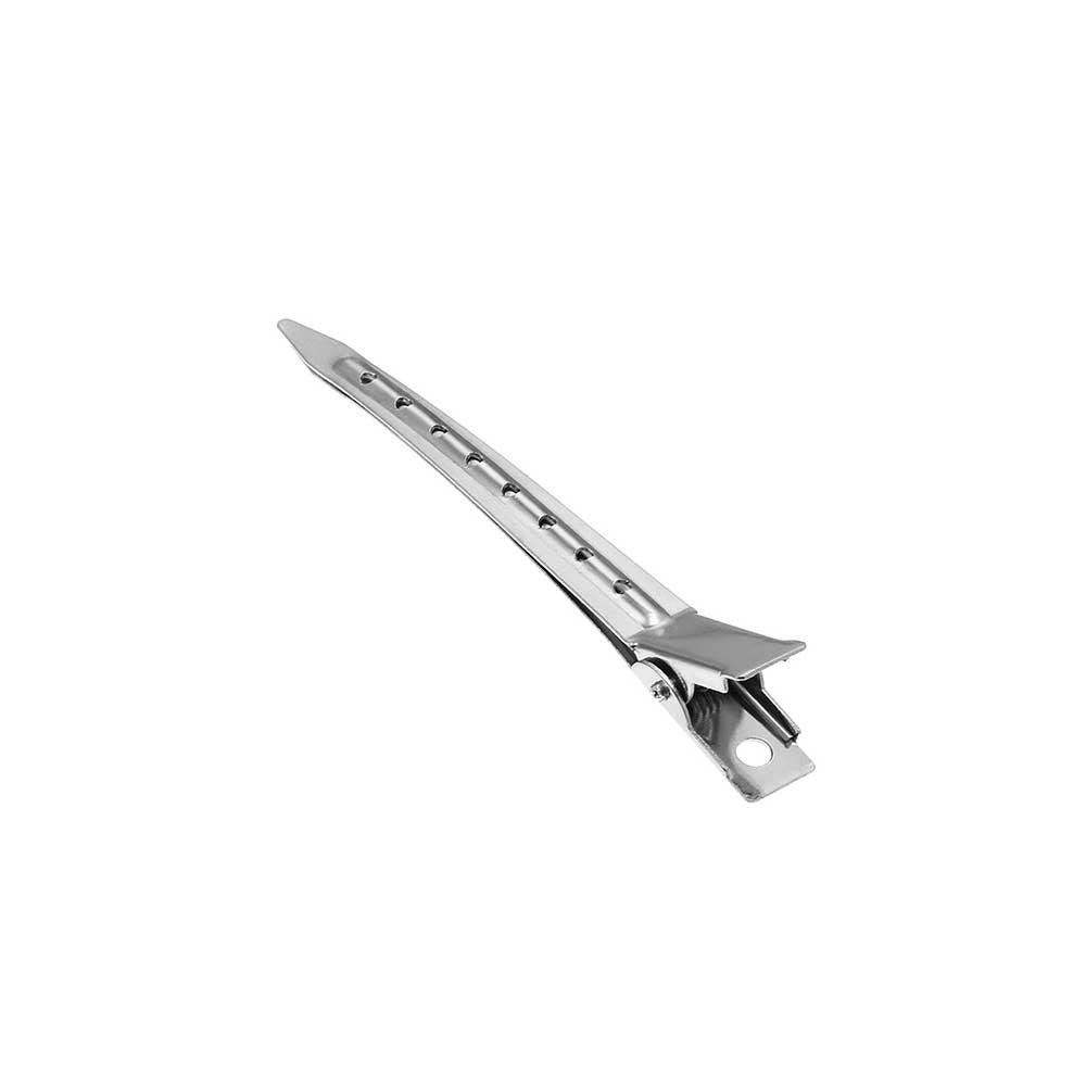 Red By Kiss Silver Duck Bill Clips (4 PCS)