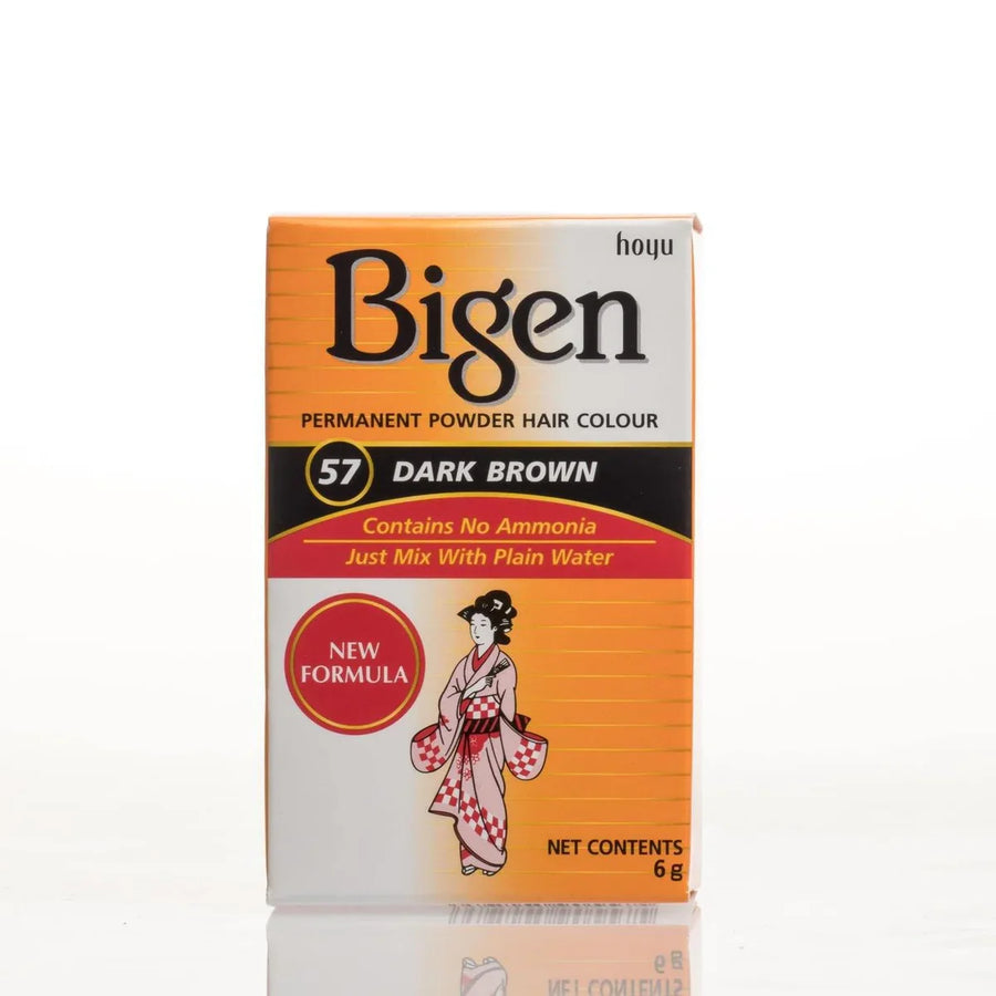 Bigen Permanent Hair Colour Powder No.57 Dark Brown