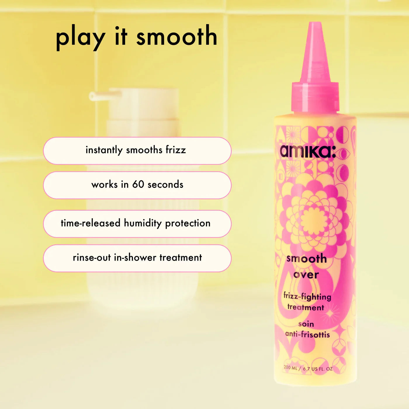 Amika Smooth Over Frizz-Fighting Treatment Mask 200ml/6.7oz
