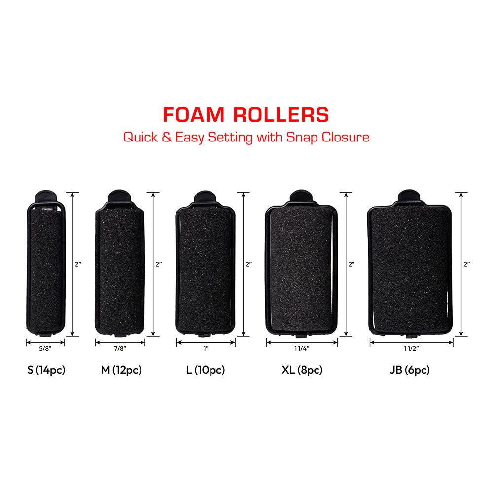 Red By Kiss Hair Foam Roller