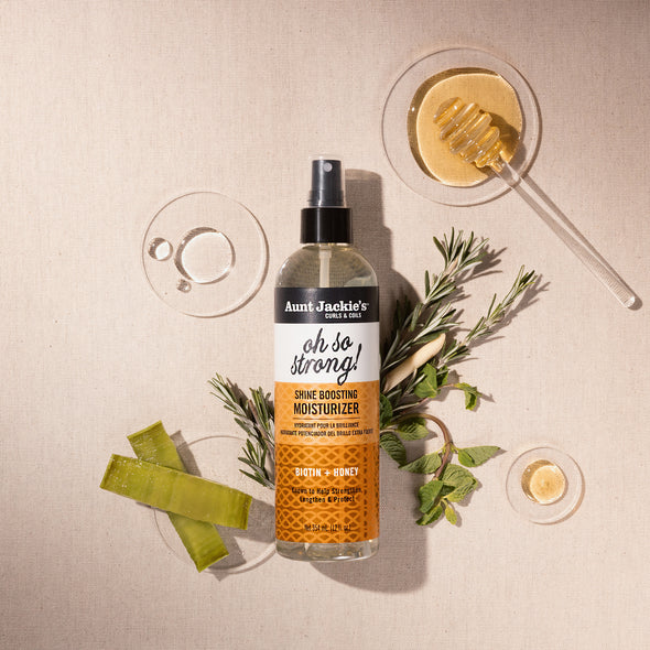 Aunt Jackie’s Curls & Coils Oh So Strong Moisturizer with Shine 354ml/12oz