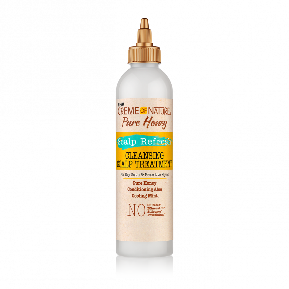 Creme of Nature Pure Honey Scalp Refresh Cleansing Scalp Treatment 236.5ml/8oz