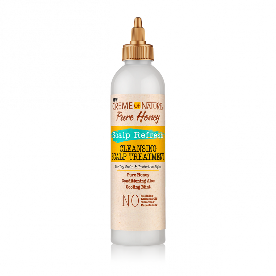 Creme of Nature Pure Honey Scalp Refresh Cleansing Scalp Treatment 236.5ml/8oz