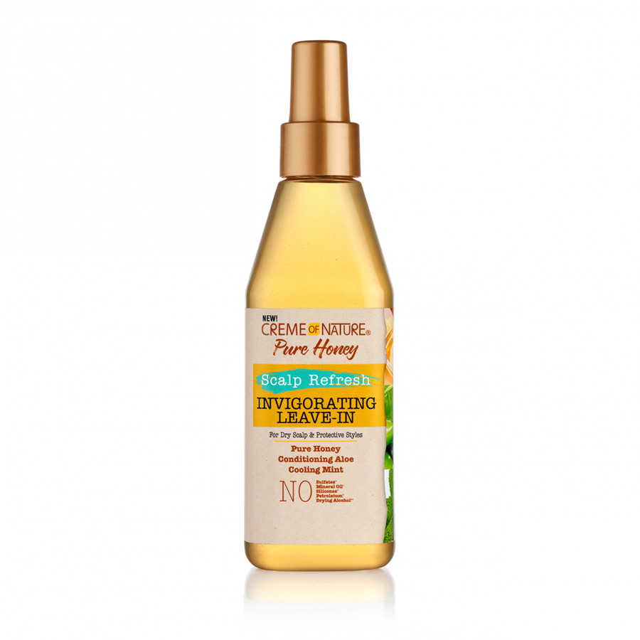Creme of Nature Pure Honey Scalp Refresh Invigorating Leave-In 236ml