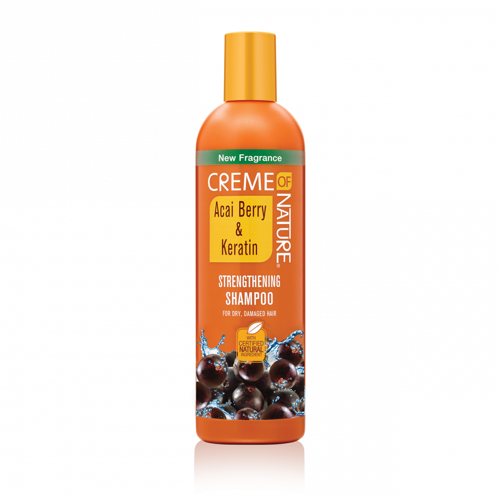 Creme of Nature Acai Berry & Keratin Strengthening Shampoo 354ml/12oz