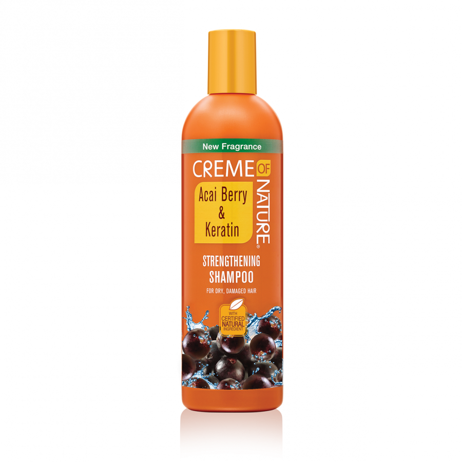 Creme of Nature Acai Berry & Keratin Strengthening Shampoo 354ml/12oz