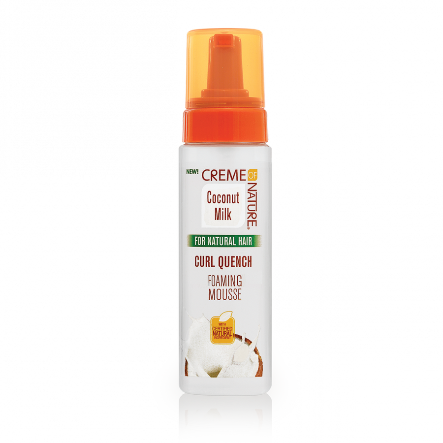 Creme of Nature Coconut Milk Curl Quench Foaming Mousse 207ml/7oz