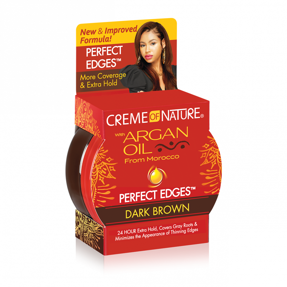 Creme of Nature Argan Oil Perfect Edges™ Dark Brown 63.7g