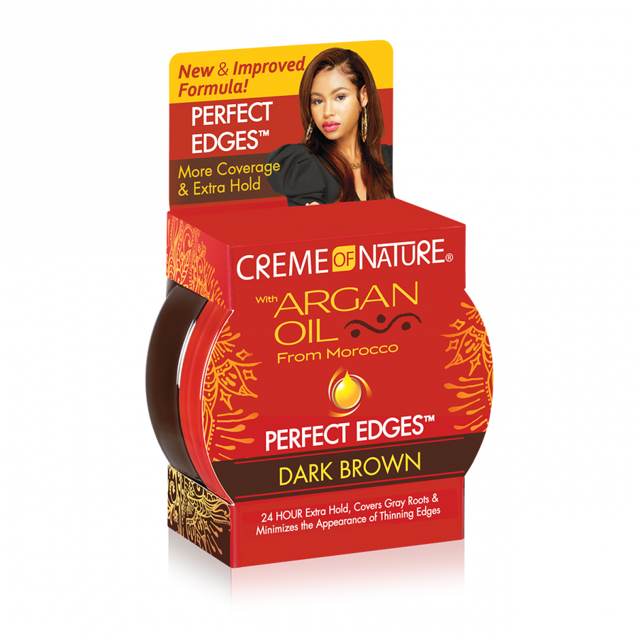 Creme of Nature Argan Oil Perfect Edges™ Dark Brown 63.7g