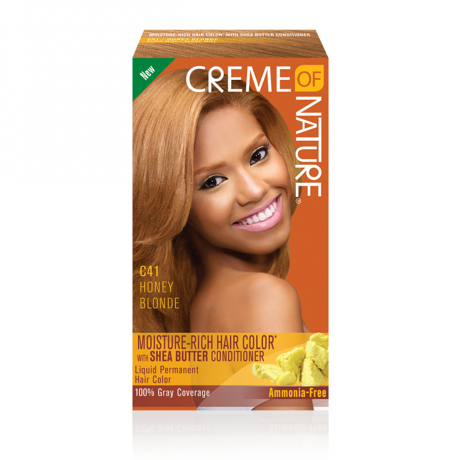 Creme of Nature moisture-Rich Permanent Hair Color C41 Honey Blonde