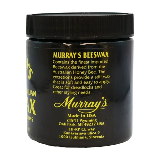 Murray's Black BEESWAX 4 OZ
