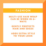 Cantu Multi Wear Wrap Headband Turban Scarf
