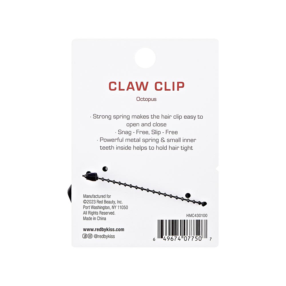 Red By Kiss Hair Claw Clip Regular