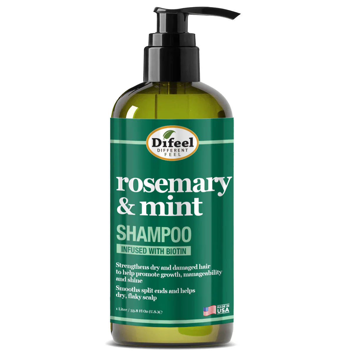 Difeel Rosemary & Mint Hair Strengthening Shampoo with Biotin 354ml
