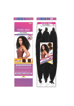 Vivitress Pre-Fluffed 3x16" Waterwave Fro Twist