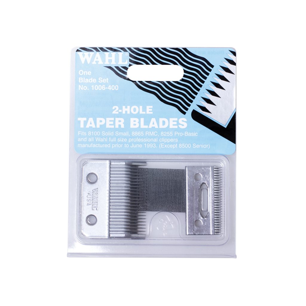 WAHL 2-HOLE TAPER BLADES Clipper Blade 1006-400