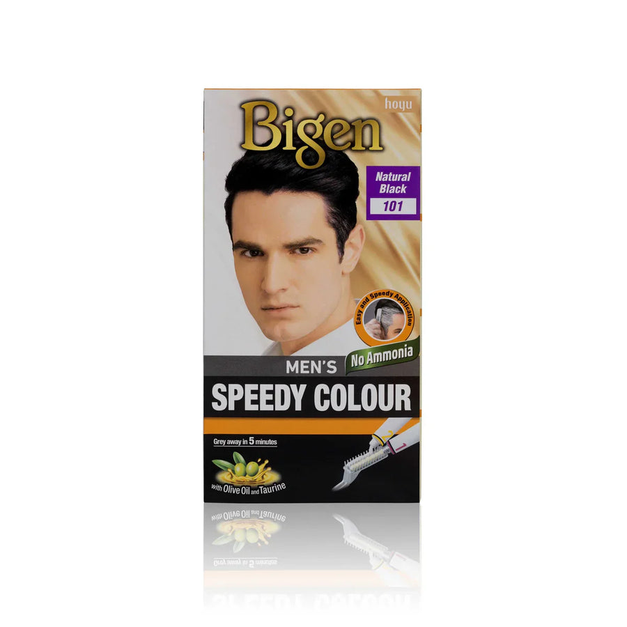 Bigen Men’s Speedy Hair Colour No.101 Natural Black