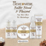 Creme of Nature Butter Blend & Flaxseed Double Duty Elongate & Define Jelly 248ml/8.4oz