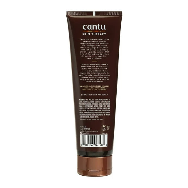 Cantu Skin Therapy Hydrating Cocoa Butter Body Cream 240g/8.5oz