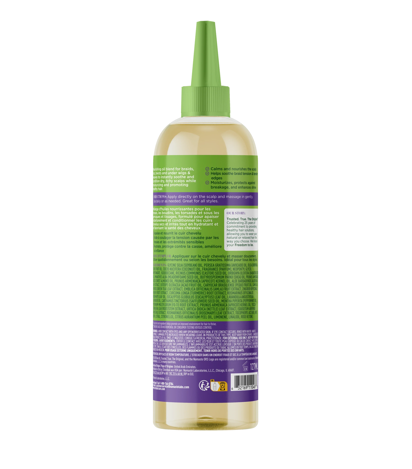 ORS Olive Oil Braidzone Soothing Scalp Oil for Scalp & Nourishment 127ml