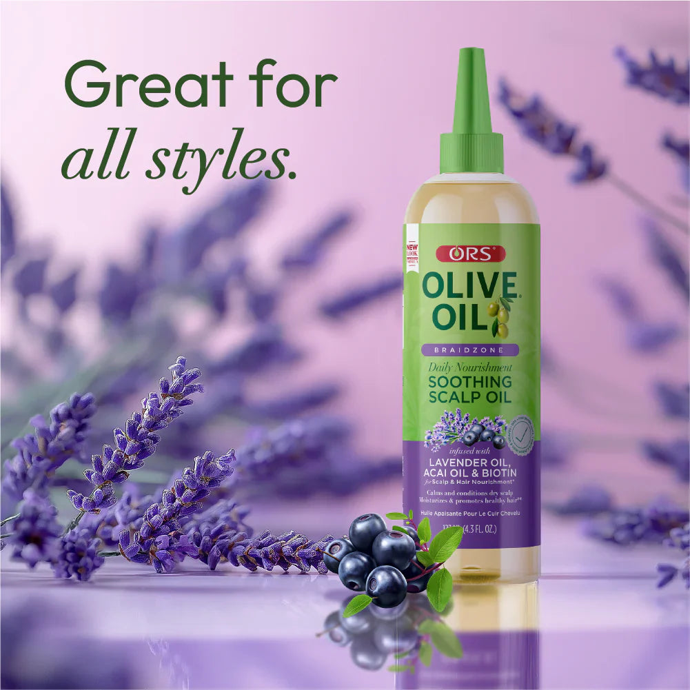 ORS Olive Oil Braidzone Soothing Scalp Oil for Scalp & Nourishment 127ml