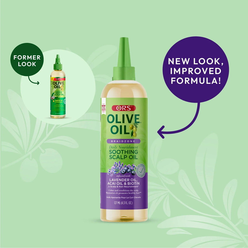 ORS Olive Oil Braidzone Soothing Scalp Oil for Scalp & Nourishment 127ml