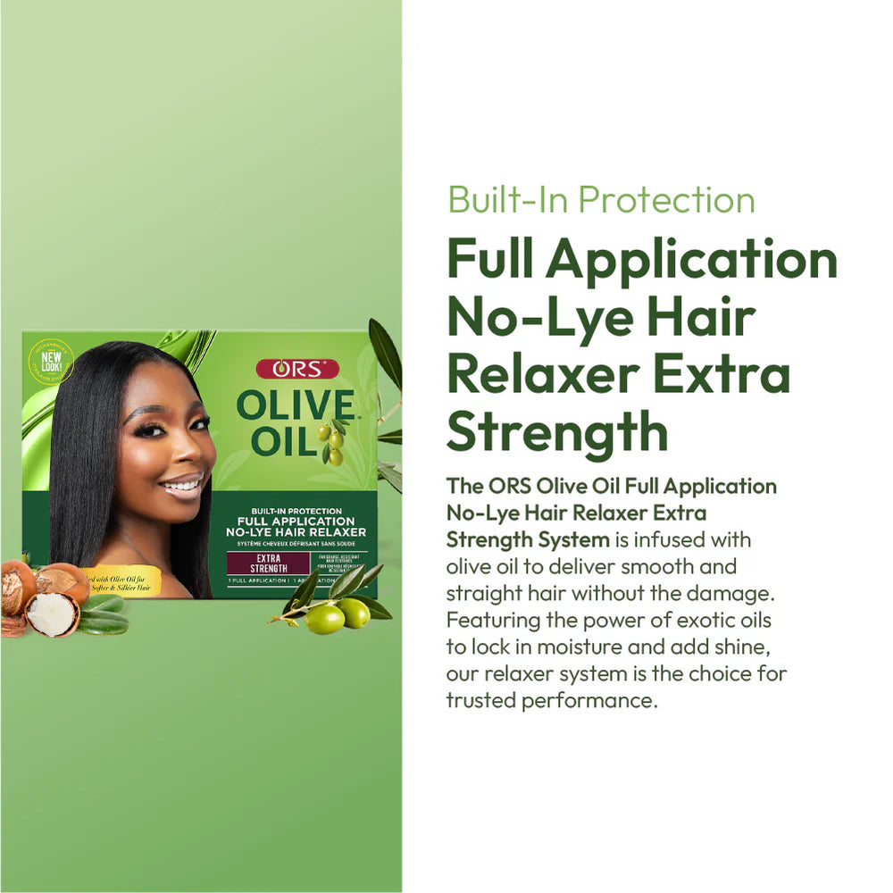 ORS Olive Oil Built-In Protection No-Lye Relaxer 1 Application Kit Extra Strength