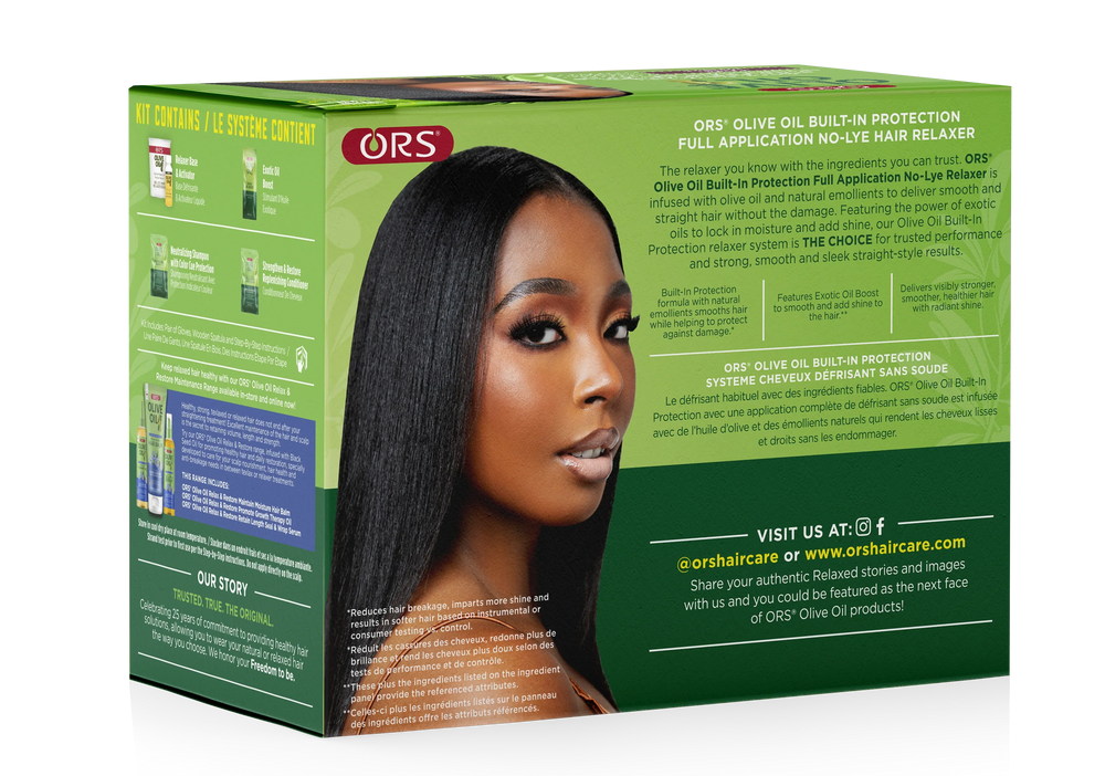 ORS Olive Oil Built-In Protection No-Lye Relaxer 1 Application Kit Extra Strength