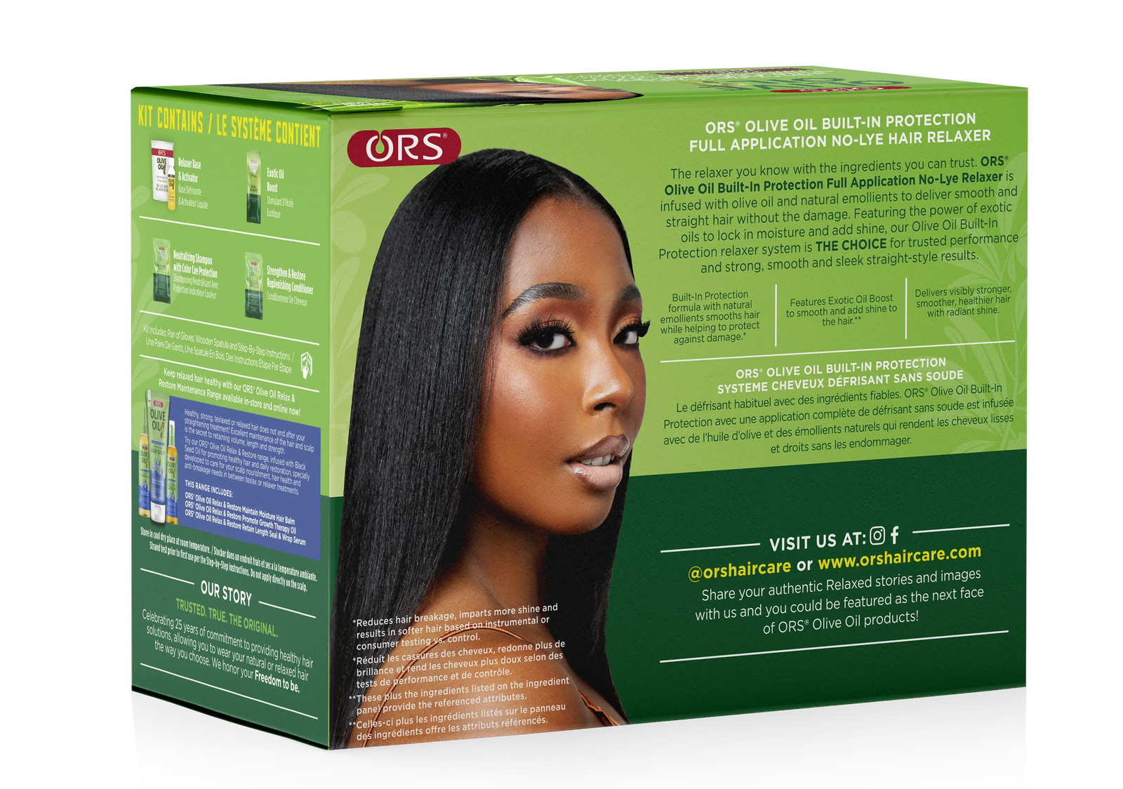 ORS Olive Oil Built-In Protection No-Lye Relaxer 1 Application Kit Extra Strength