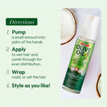 ORS Olive Oil Wrap Set Mousse for Restorative Shine 207ML