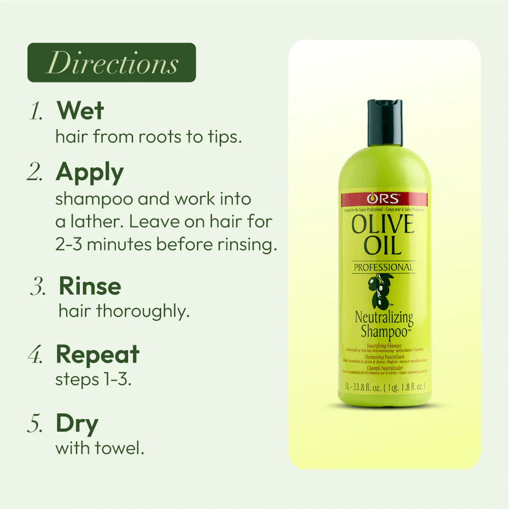 ORS Olive Oil Neutralizing Shampoo 1Liter