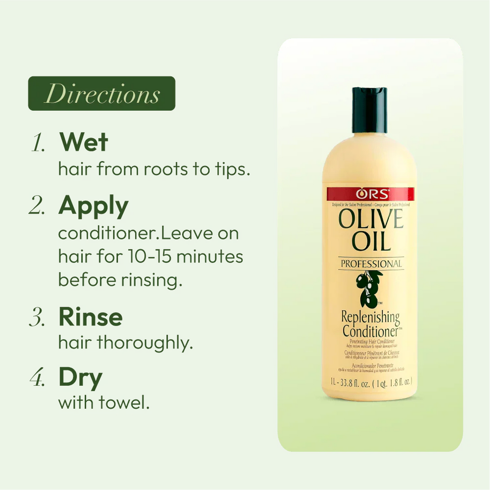 ORS Olive Oil Professional Replenishing Conditioner 1Liter