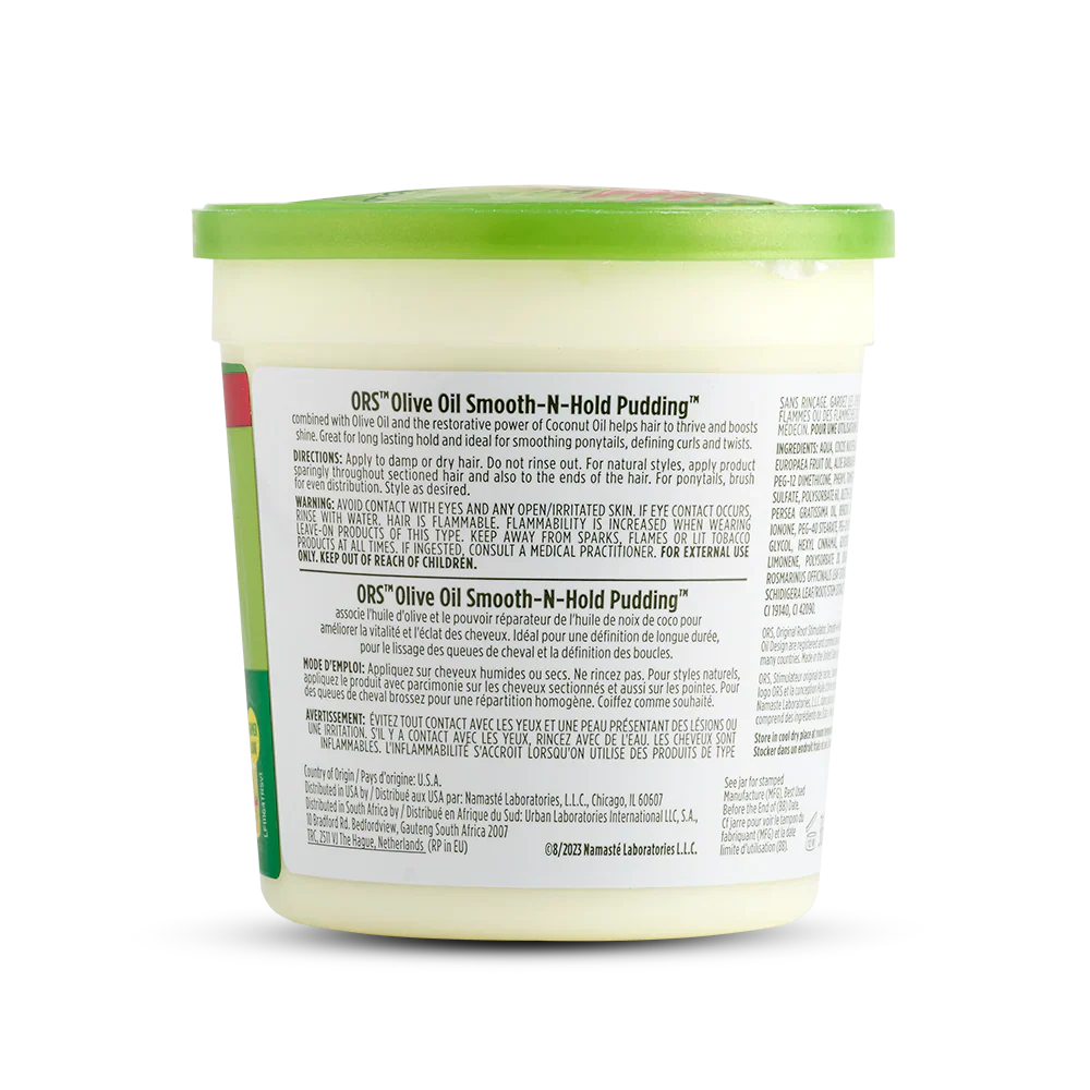 ORS Olive Oil Style and Curl Smooth-N-Hold Pudding 368g
