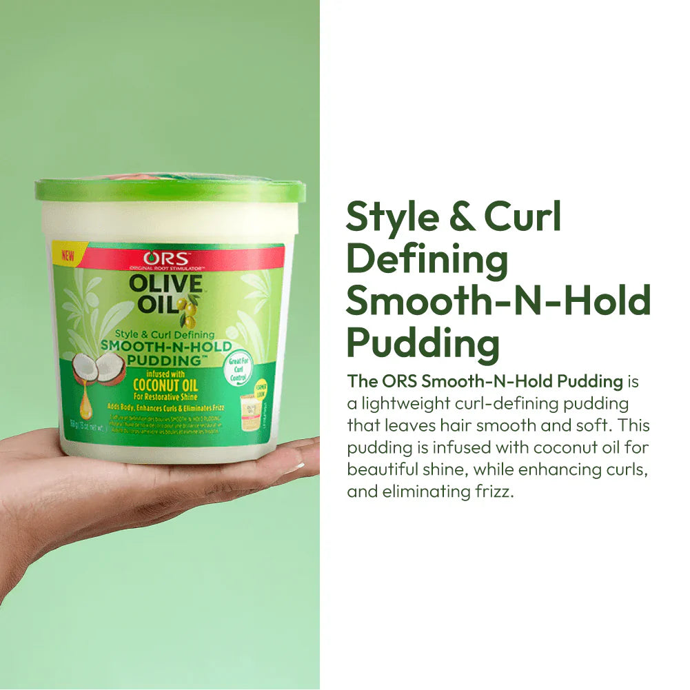 ORS Olive Oil Style and Curl Smooth-N-Hold Pudding 368g