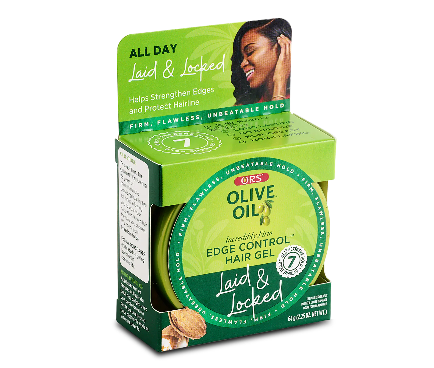 ORS Olive Oil Edge Control Hair Gel for Strengthening