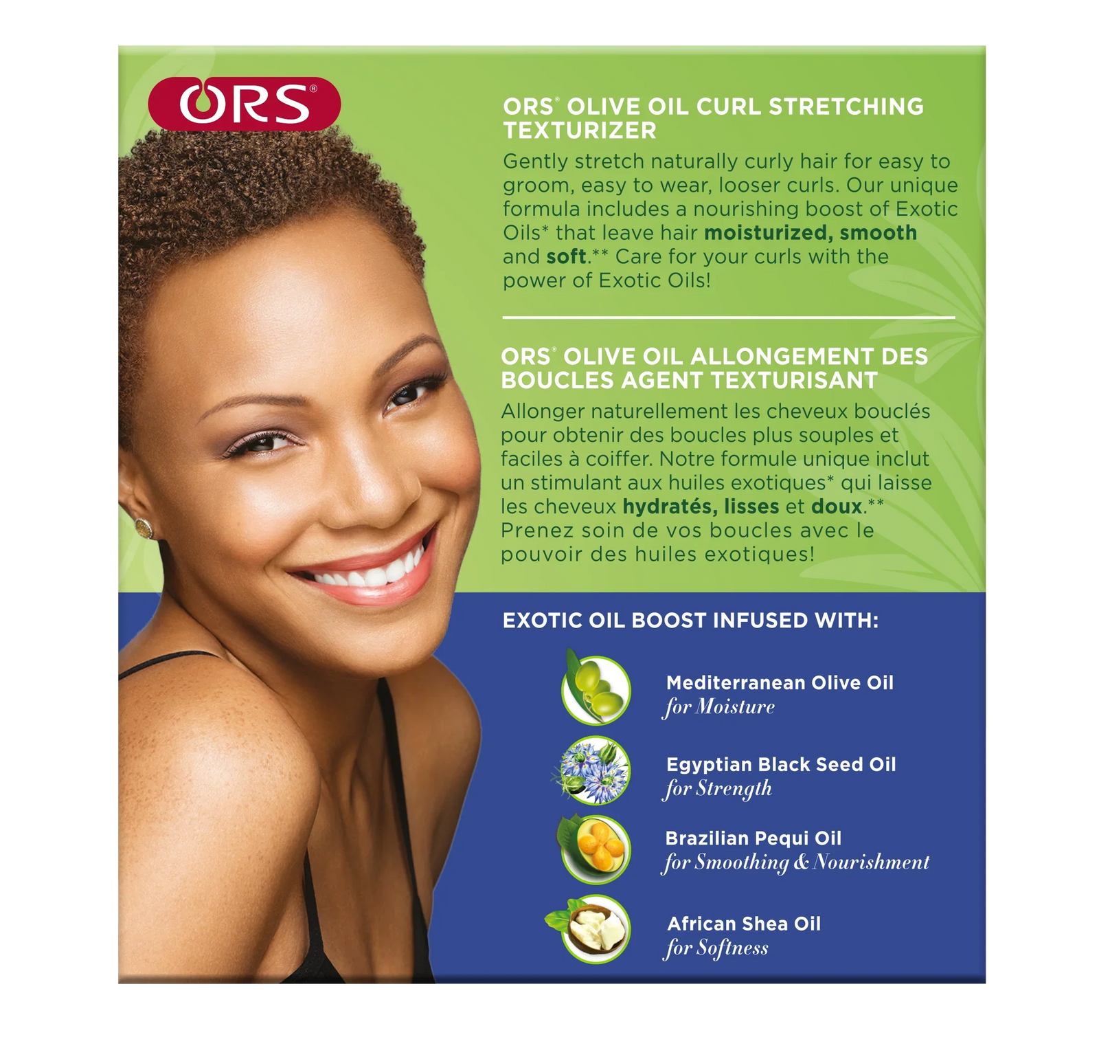 ORS Olive Oil Curl Stretching Texturizer Kit All Textures