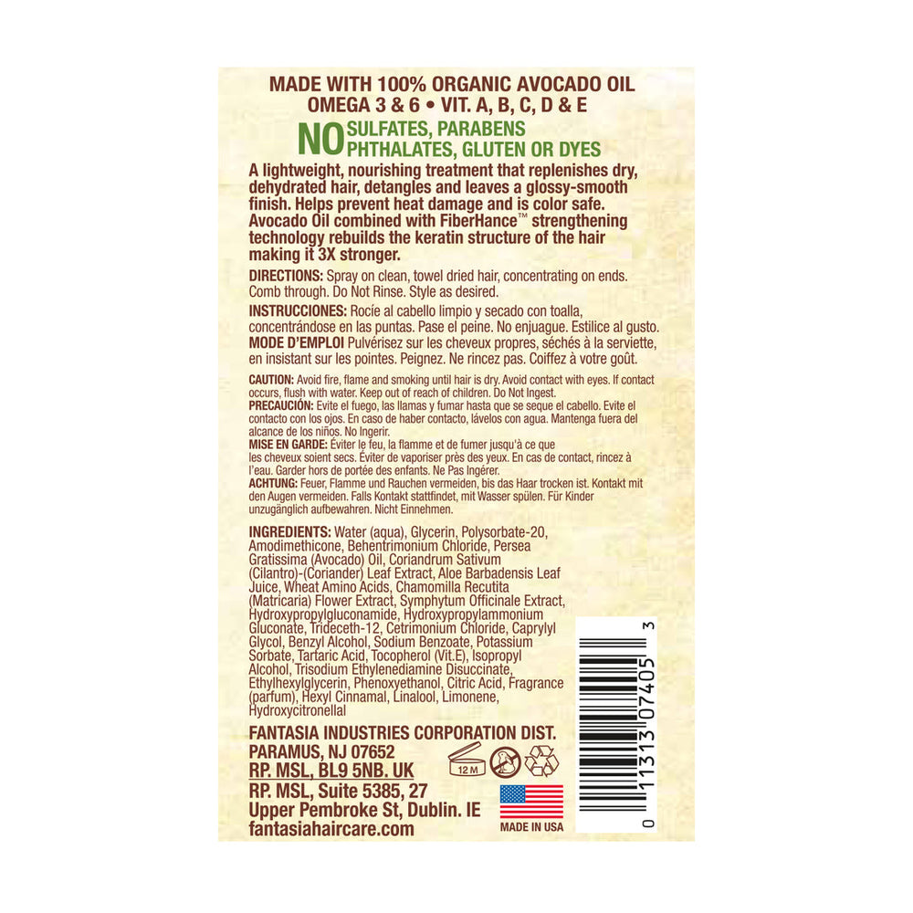 IC Fantasia Avocado & Cilantro Leave-In Treatment 178ml