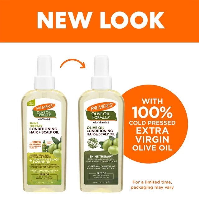 Palmer's Olive Oil Formula Shine Therapy Hair & Scalp Oil 150ml