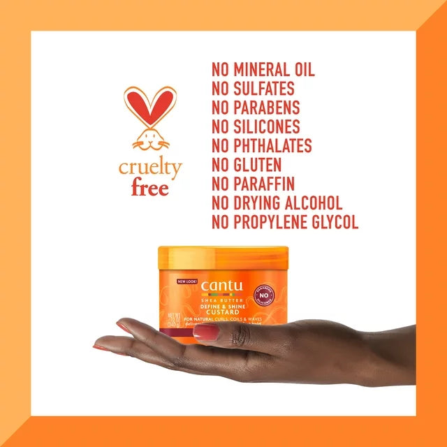 Cantu Shea Butter Define & Shine Custard 340g/12oz