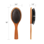 Red By Kiss Evergreen Wooden Oval Paddle Hair Brush