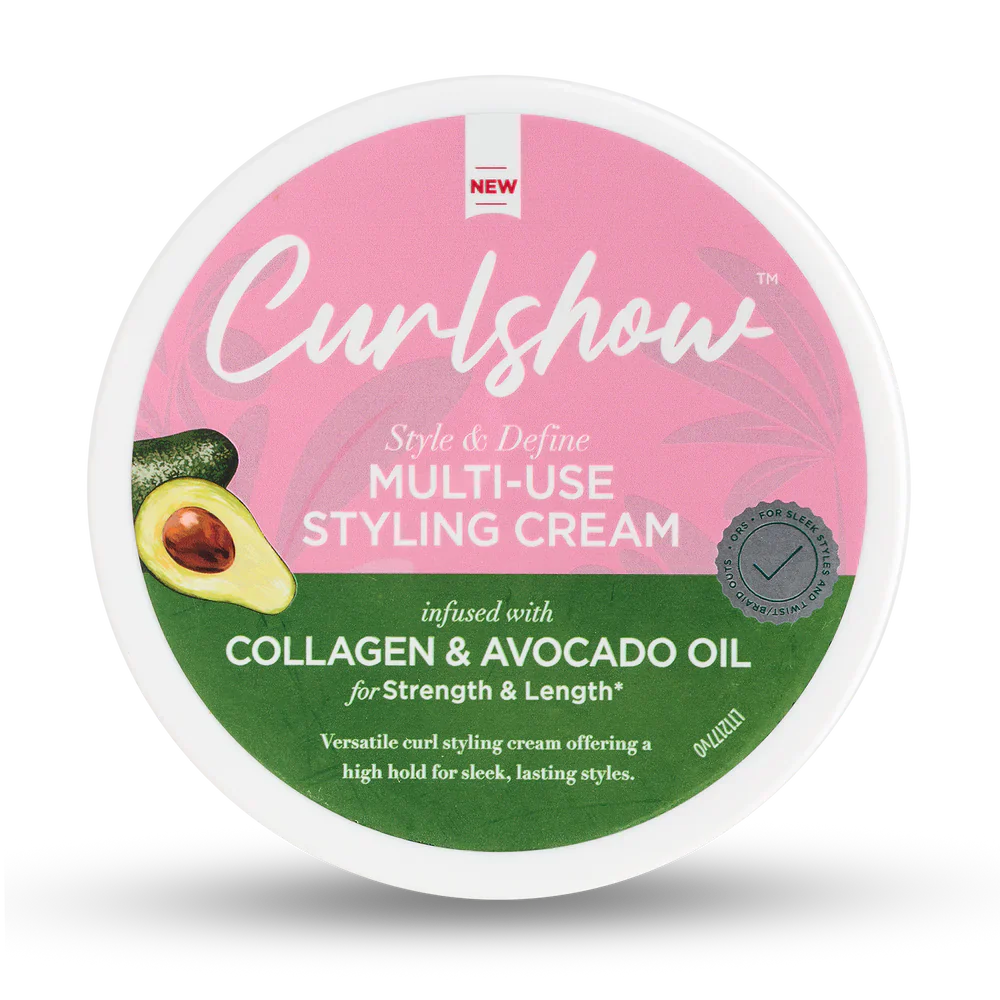 ORS Olive Oil CurlShow Multi-Use Styling Cream Infused with Collagen & Avocado Oil 12oz
