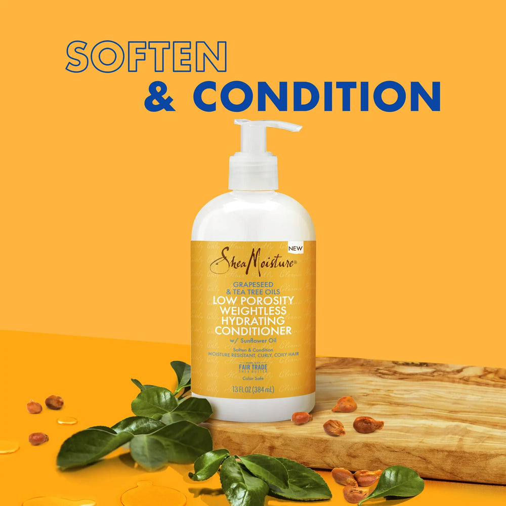 Shea Moisture Low Porosity Weightless Hydrating Conditioner 384ml