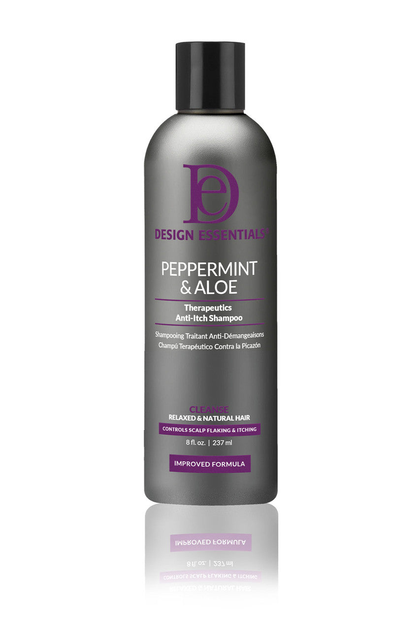 Design Essentials Peppermint & Aloe Therapeutics Anti-Itch Shampoo 237ml/8oz