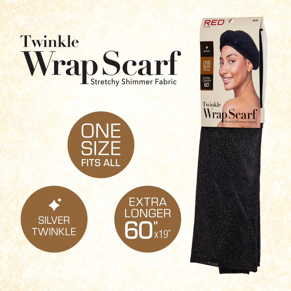 Red By Kiss Twinkle Wrap Scarf