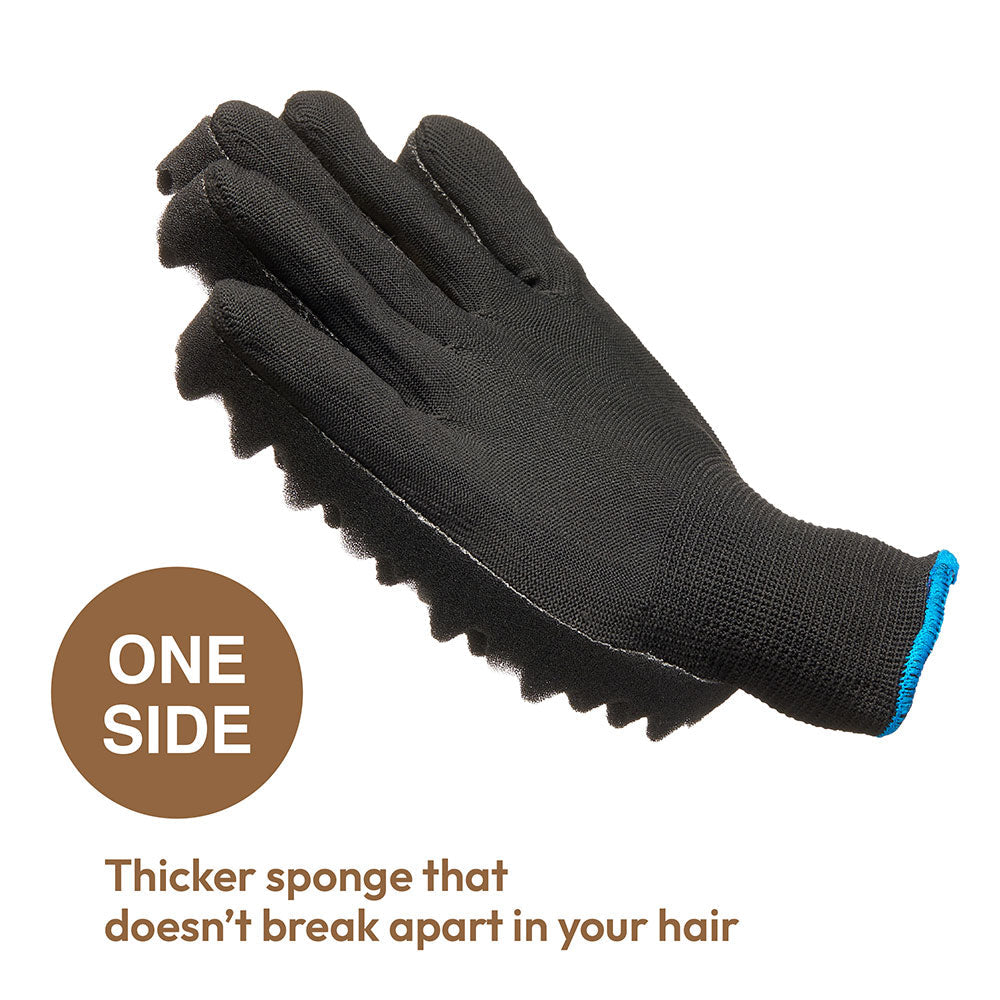 RED BY KISS TWIST SPONGE GLOVE  ONE SIDE