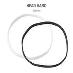 Red By Kiss Elastic Sport Headband 10mm (6pcs)