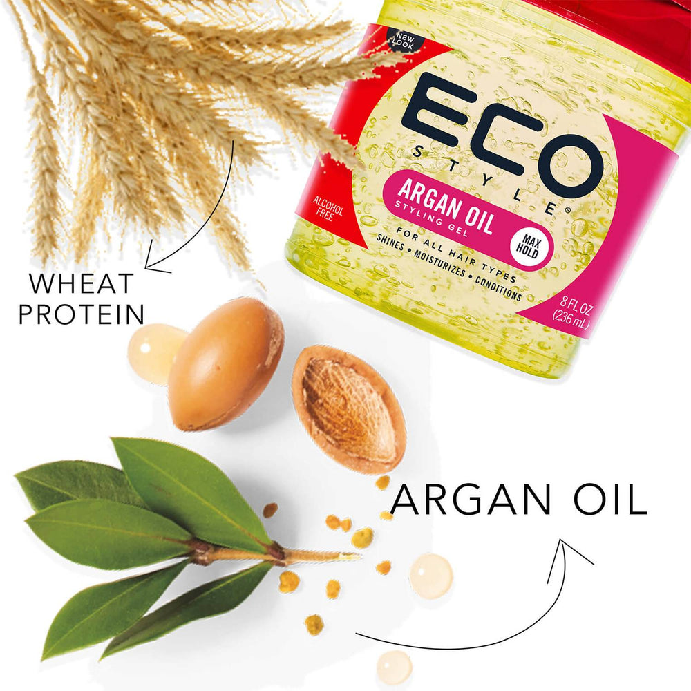 Eco Styler Argan Oil Hair Styling Gel 236ml/8oz