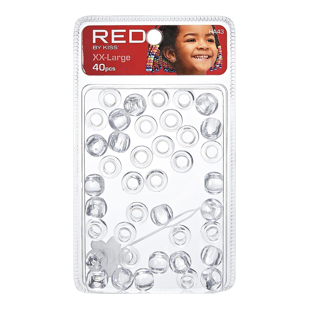 Red By Kiss XX-Large Hair Beads (40pcs)