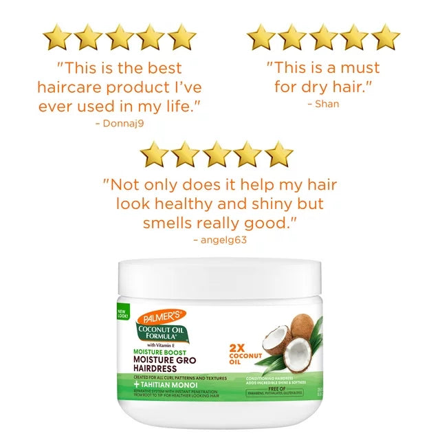 Palmer's Coconut Oil Formula Moisture Gro Hairdress