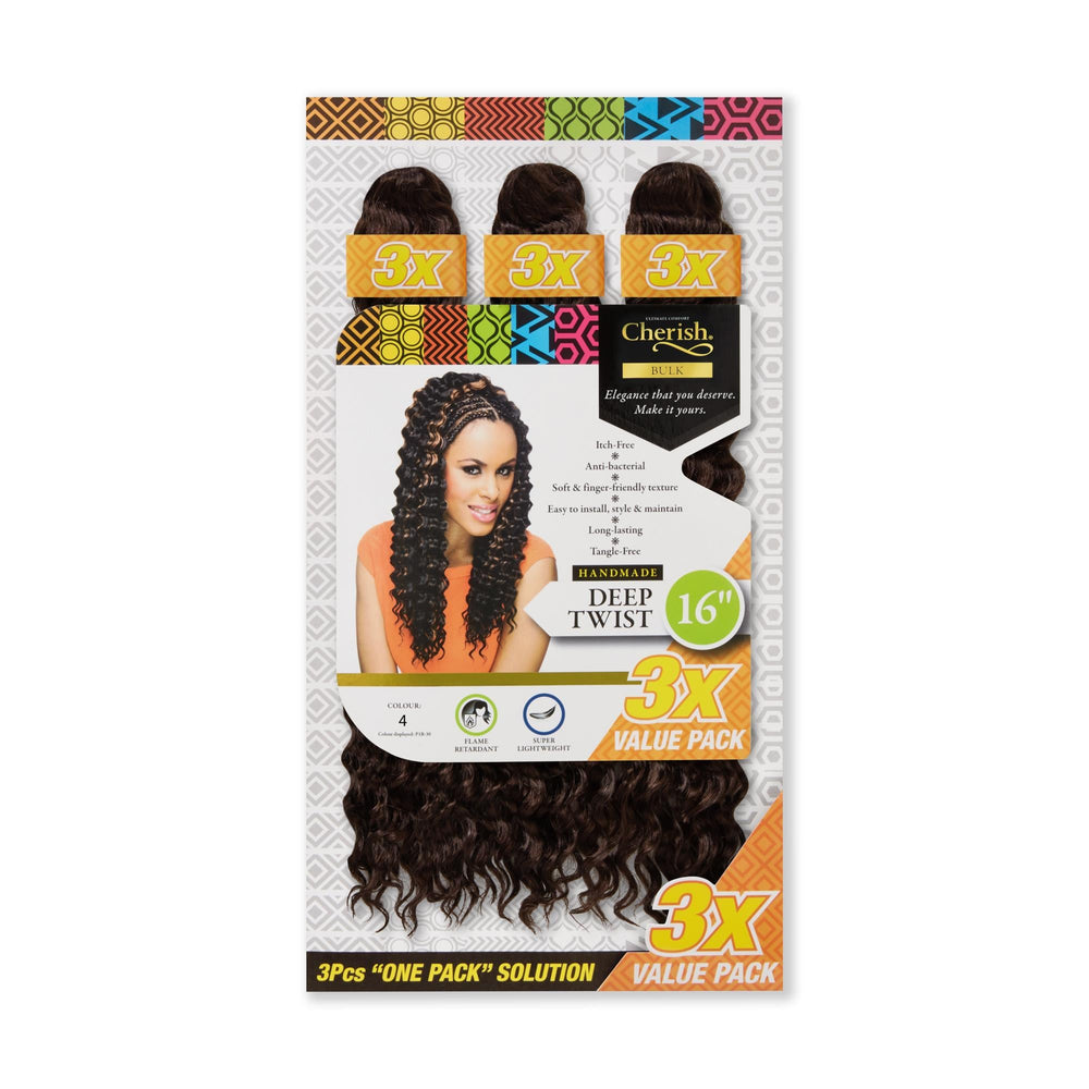 Cherish Ultimate Comfort Deep Twist Bulk 3X Pack 16"